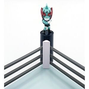 Nemesis Kinnikuman Smartphone Stand Anime Figure Out of Box